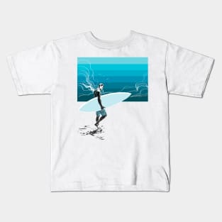 the surfer Kids T-Shirt